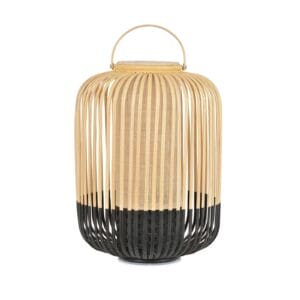 Svítidlo Forestier černá/světlé dřevo bambus