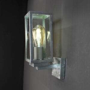 Svítidlo Eco-Light zinková hliník/sklo